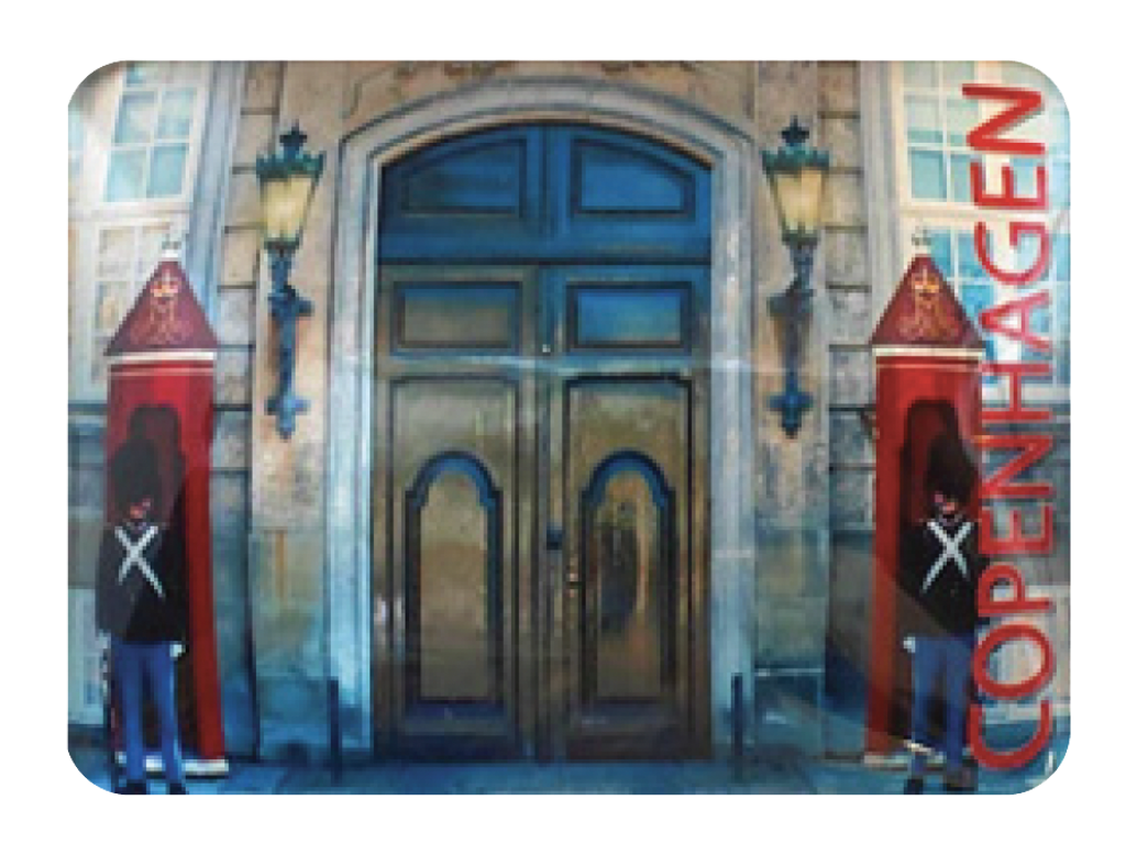 Glass Magnet, Amalienborg Royal Guard