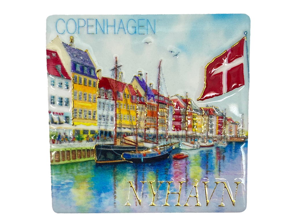 Magnet Nyhavn flag