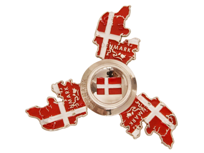 Magnet Map Of Denmark Fidget Spinner
