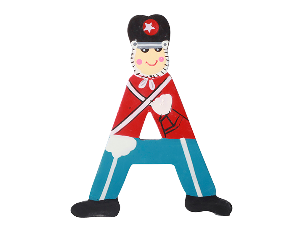 Wooden Letter Guard A