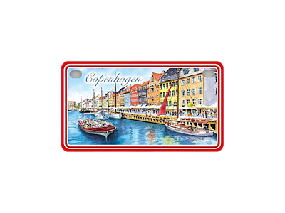 Magnet, Metalplade Nyhavn