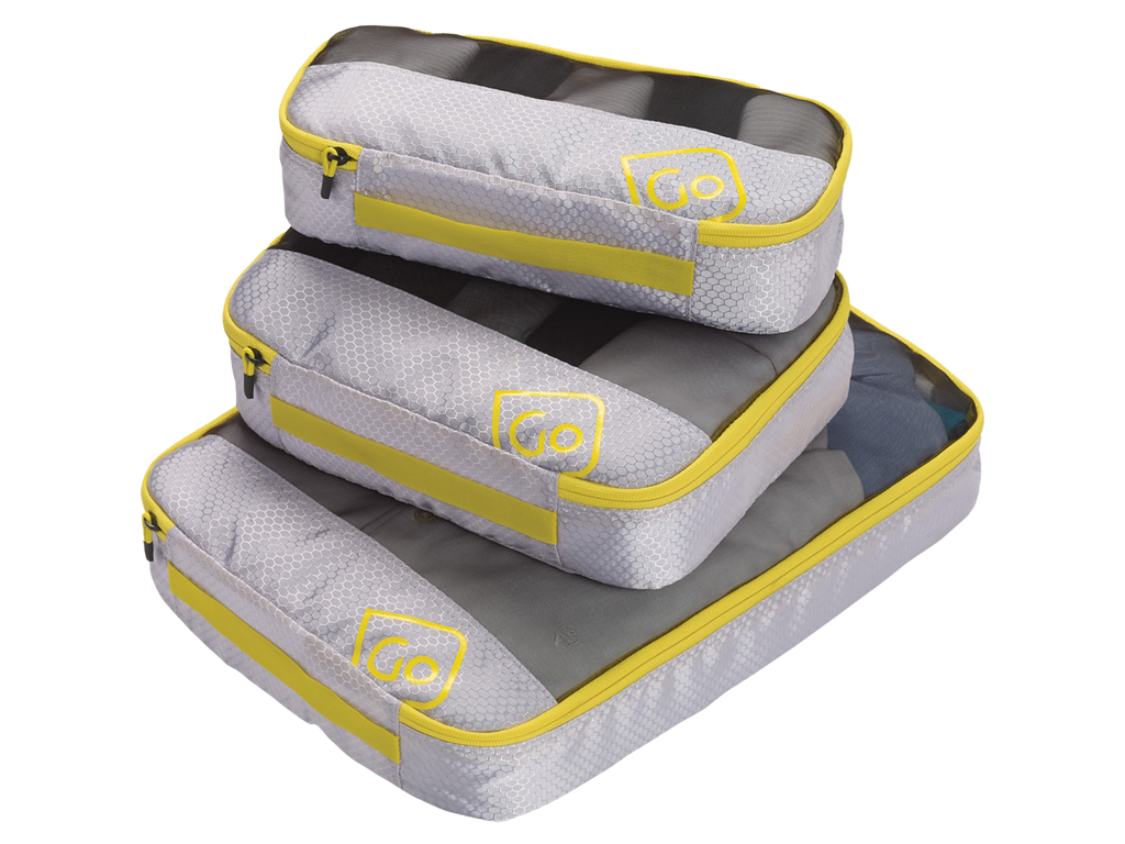 Storage Bags Three Pieces Yellow