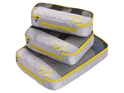Storage Bags Three Pieces Yellow