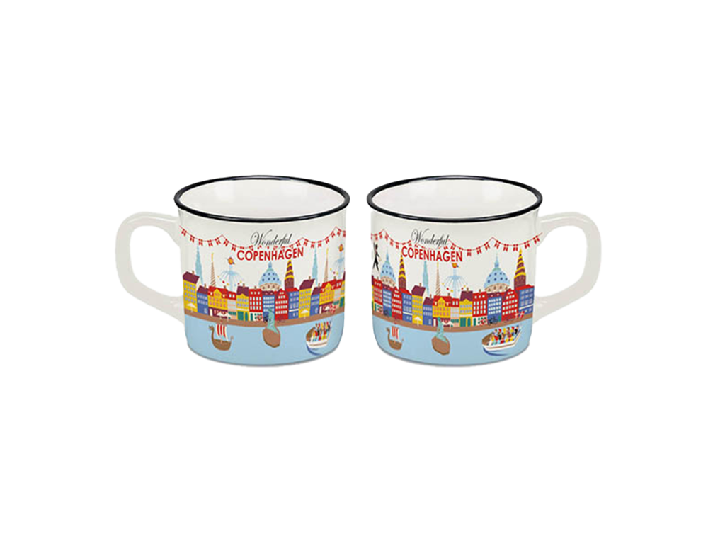 Bone China Mug, Small, Wonderful Cph