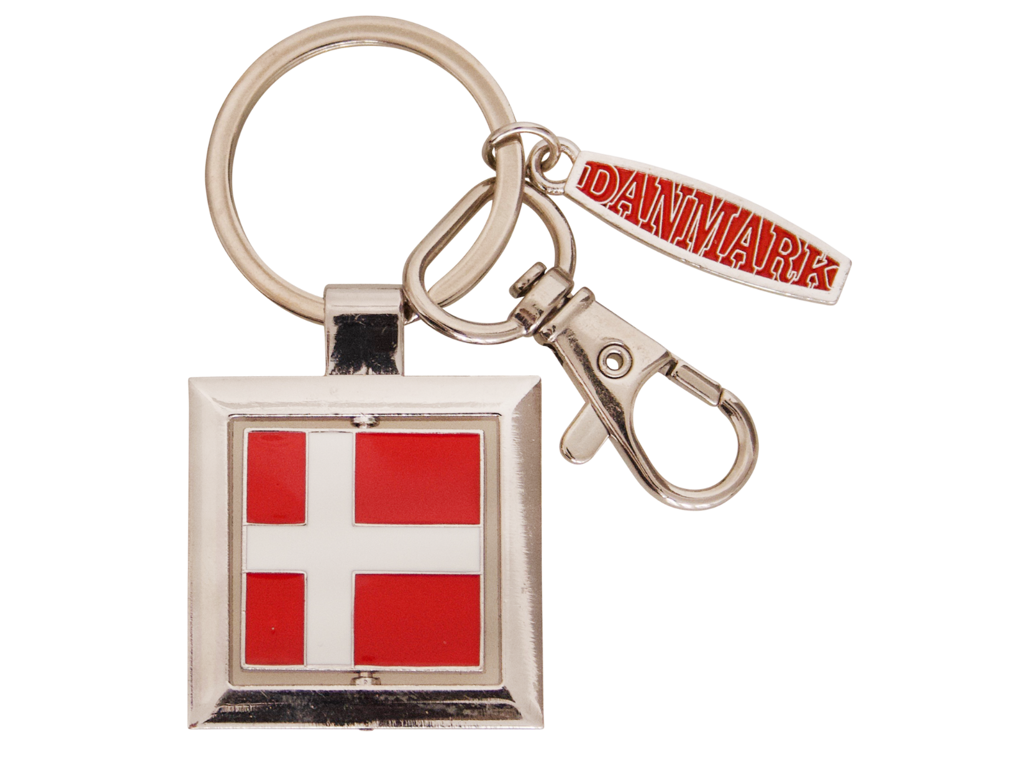 Keyring Flag Spinner