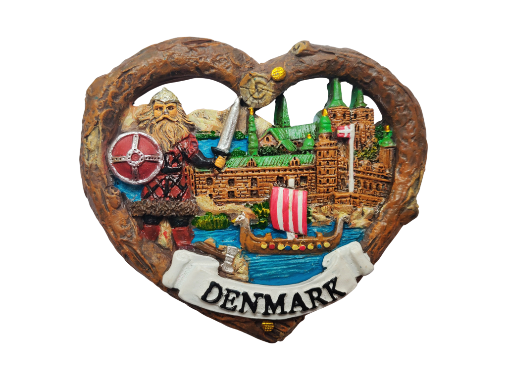 Magnet Viking Heart