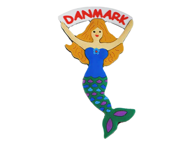 Magnet Mermaid Rubber