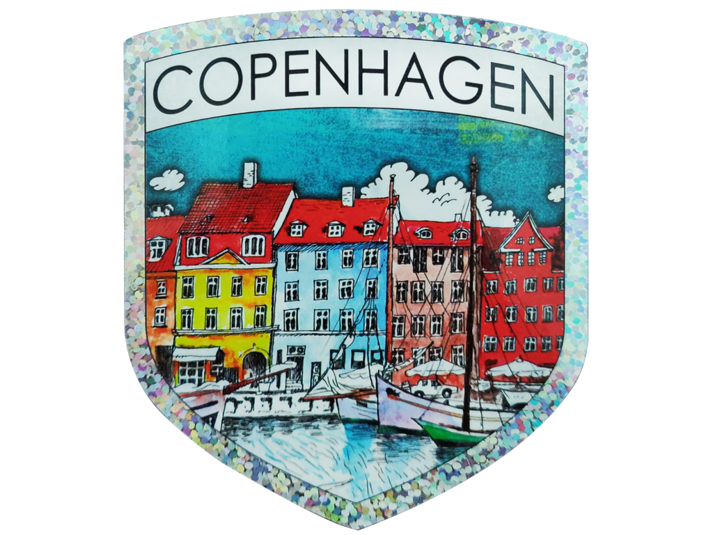 Sticker Nyhavn Drawings