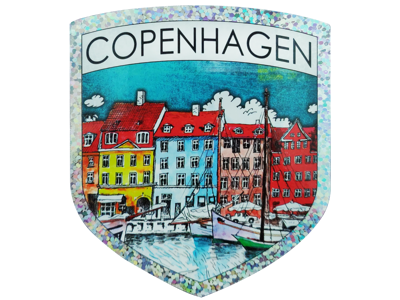 Sticker Nyhavn Drawings
