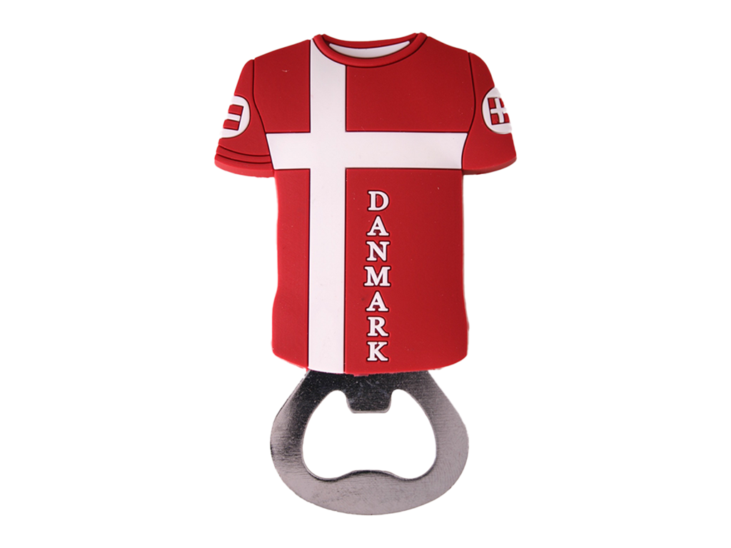Magnet and Bottle Opener, Flag T-shirt