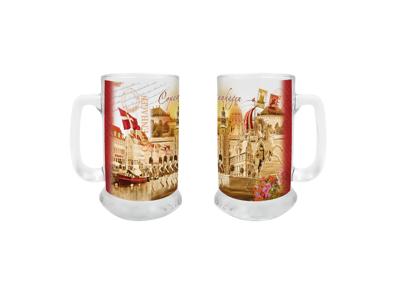Beer Glass Retro