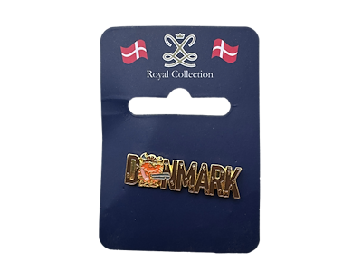 Pin Denmark Angry Viking