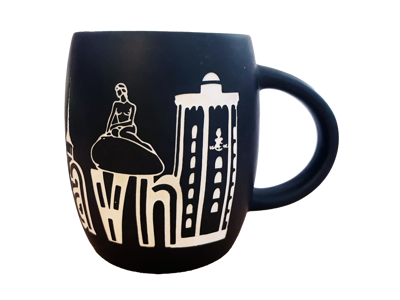 Mug, København Black