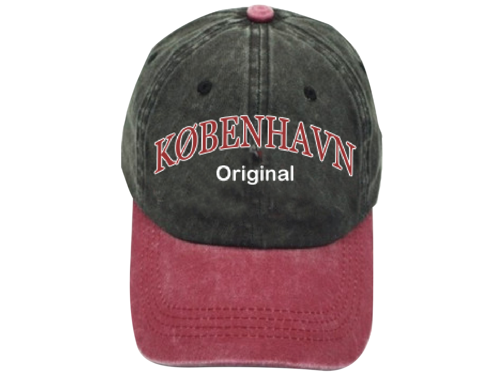 Cap Copenhagen Original Black Red