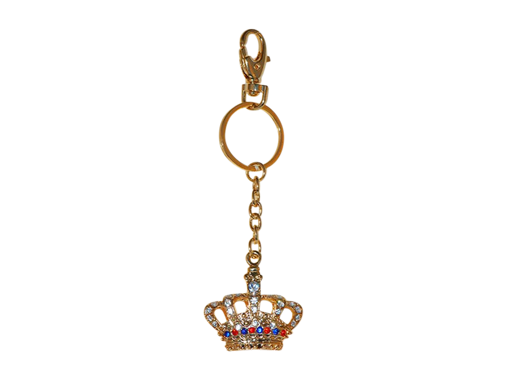 Keyring, Crown Gold Diamond