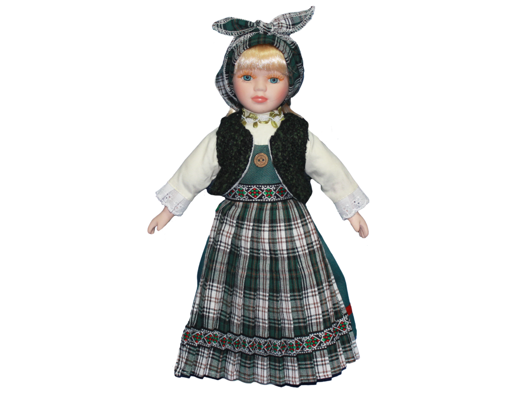 National Doll Hedebo Green