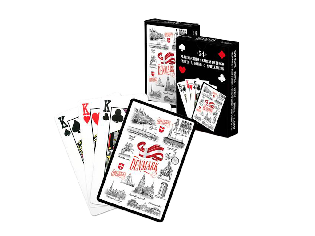 Pokerkort Black & White