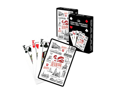 Pokerkort Black & White