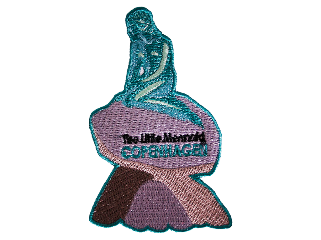 Patch The Little Mermaid Green