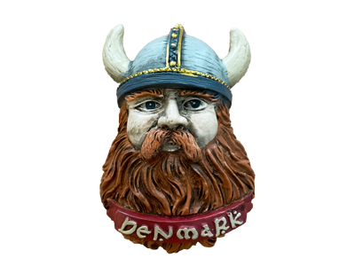 Magnet, Viking With Horns