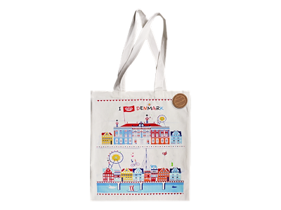 Tote Bag Copenhagen Colours