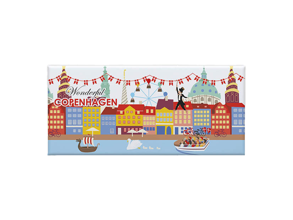 Magnet, Soft Touch rectangular Wonderful CPH