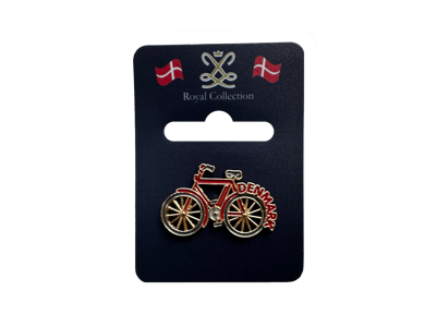 Pin Cykel Rød