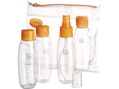 Bottles For Cabin Set Orange