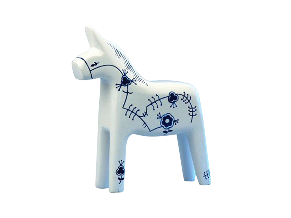 Figurine, Flower Horse 7,5 cm.