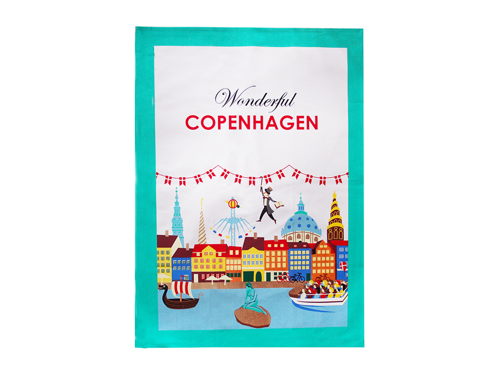 Tea Towel,  Wonderful CPH