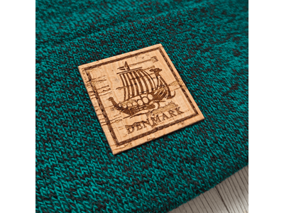 Beanie Viking Ship Green