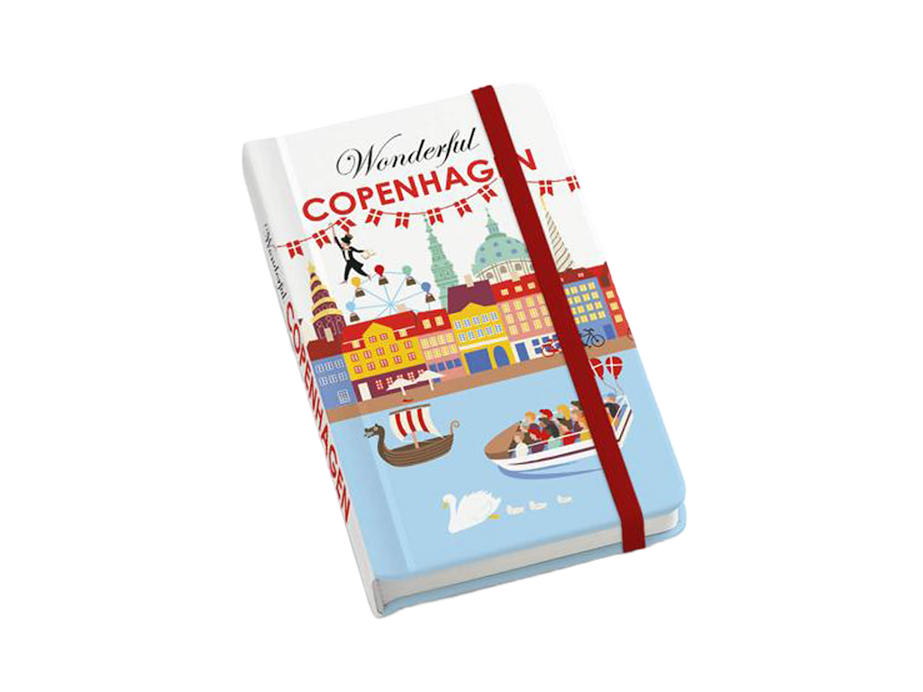 Notesbog A6 m/band Wonderful CPH 