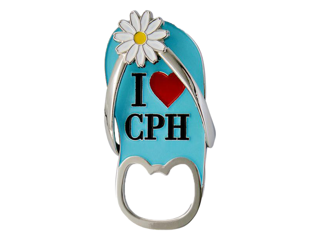 Magnet Flip Flop I Love CPH