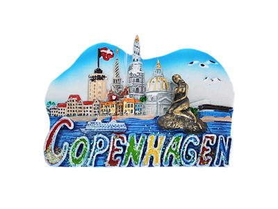 Magnet Copenhagen Skyline