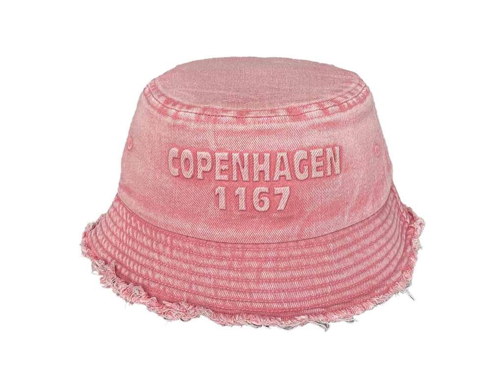 Bøllehat, Washed lyserød