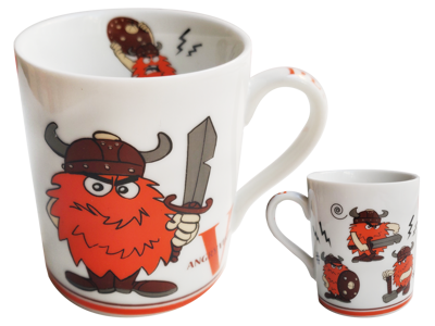 Mini Mug Angry Viking