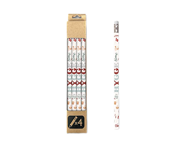 Blyanter 4 pak Hygge