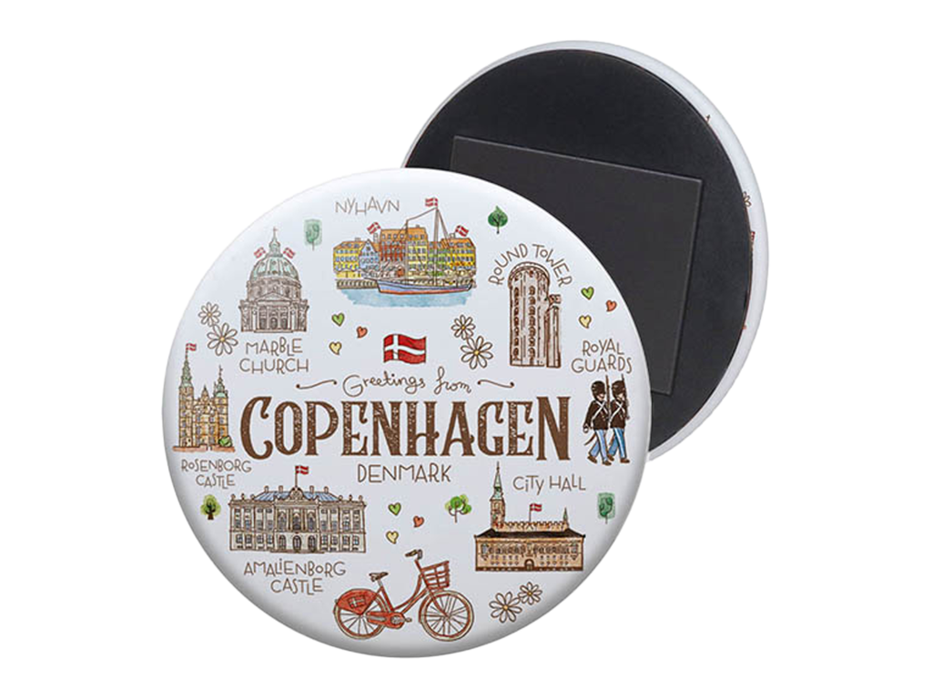 Magnet, Soft Touch Round, Akcarel CPH
