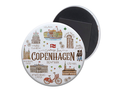 Magnet, Soft Touch Round, Akcarel CPH