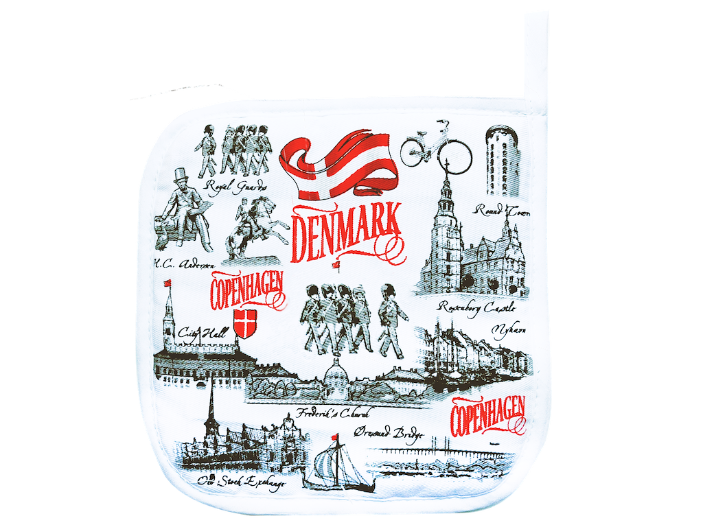 Pot Holder, Black & White