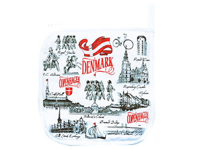 Pot Holder, Black & White