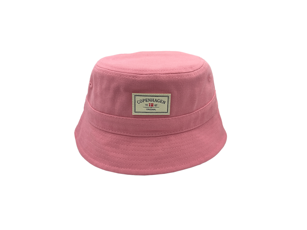 Bucket Hat CPH m/justering Pink