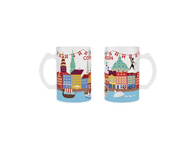 Mini Ølkrus 7cm Wonderful CPH