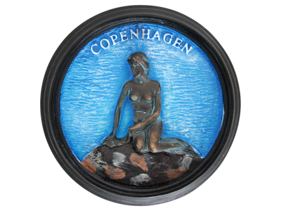 Magnet The Little Mermaid Round