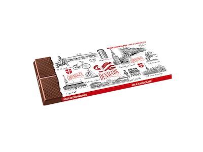 Milk Chocolate 100 Gram, Black & White