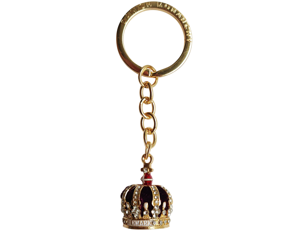 Keyring Royal Crown With Velvet Small