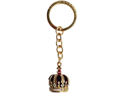Keyring Royal Crown With Velvet Small