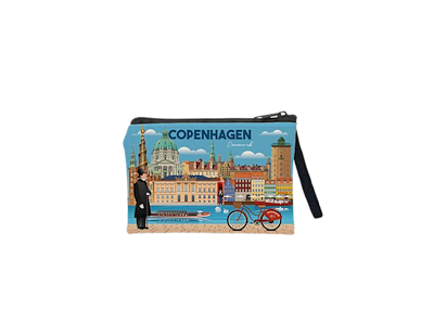 Pung 12 x 8 cm. Bygninger CPH