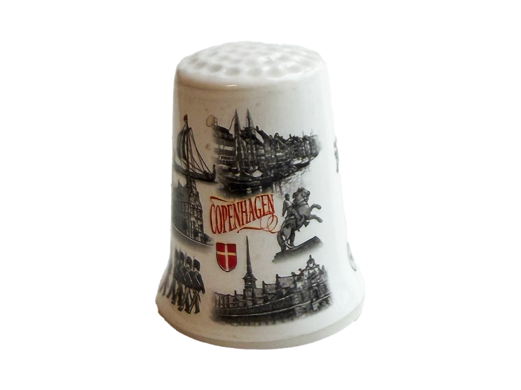 Thimble Black And White