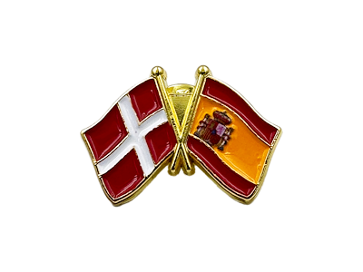Pin Flag DK/ES